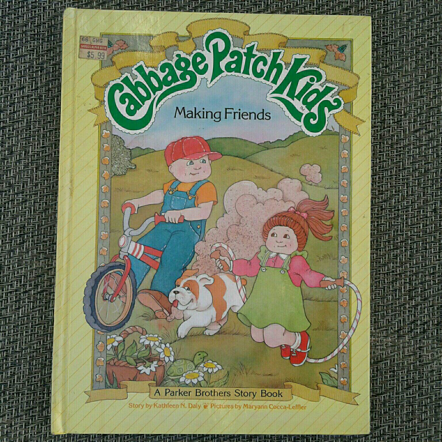 Cabbage Patch Kids Making Friends Hardback Book